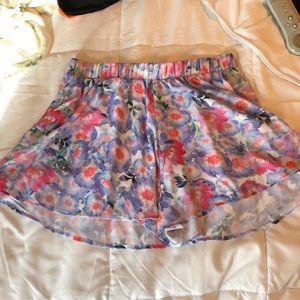 EUC Poppy Daze Carlos Swing Shorts